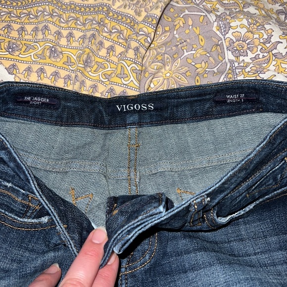 Vigoss Studio Denim Cutoff Shorts Size 27 - Picture 6 of 9